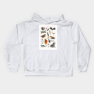 Biodiversity Poster Kids Hoodie